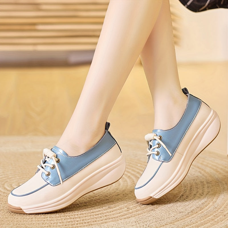 Slip-On Loafers with Thick Sole