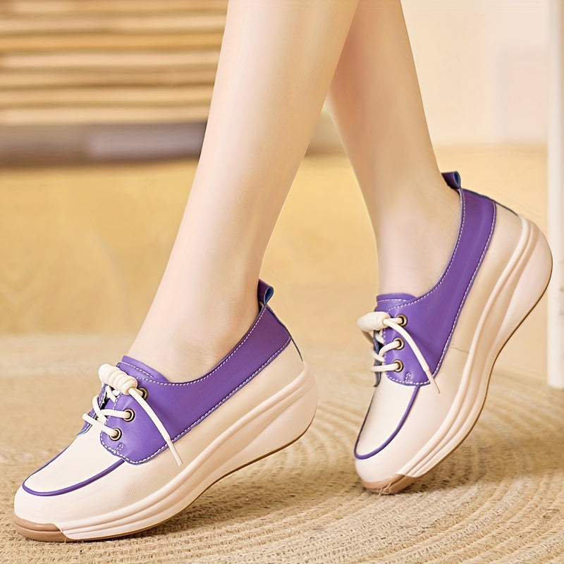 Slip-On Loafers with Thick Sole