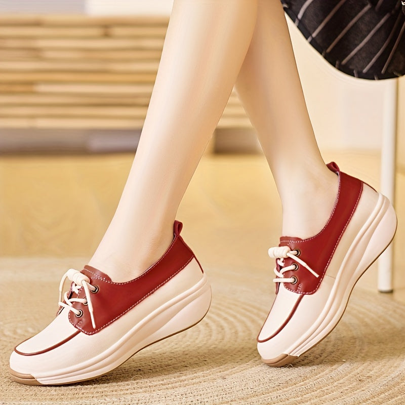 Slip-On Loafers with Thick Sole
