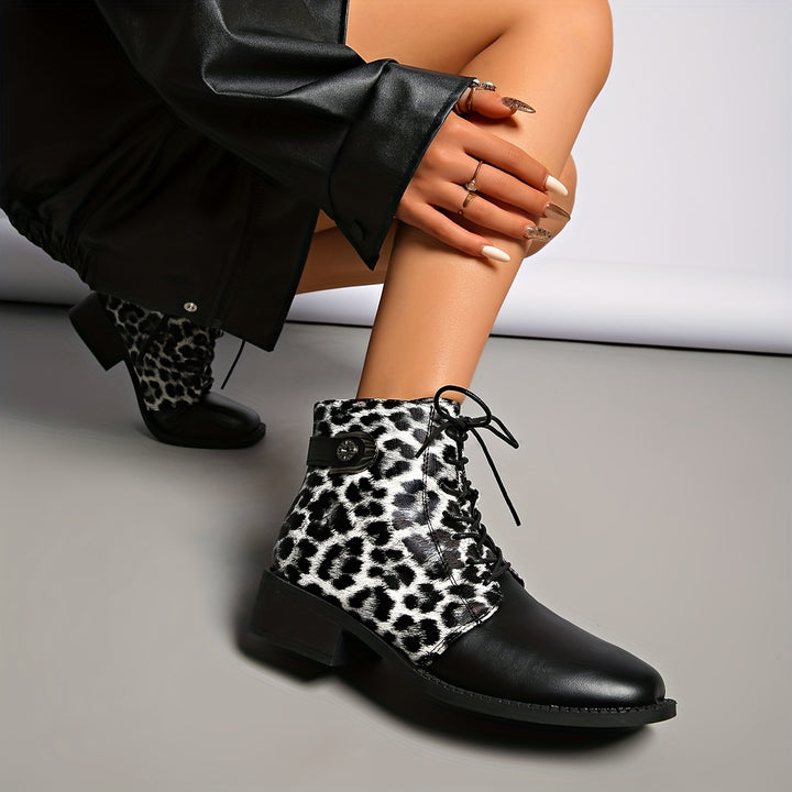 Chunky Platform Ankle Boots