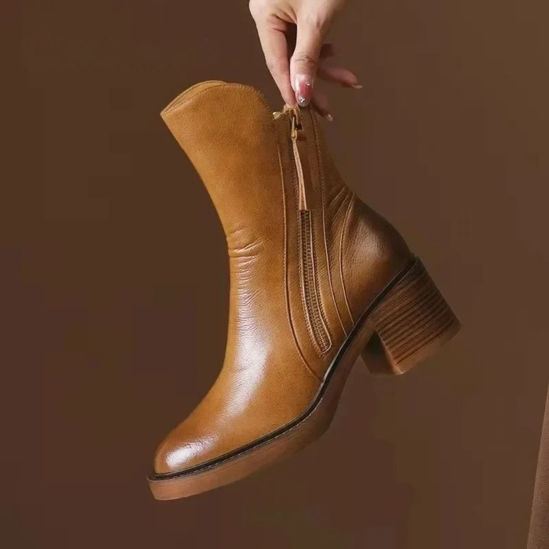 Retro Ankle Boots