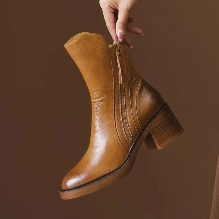 Retro Ankle Boots