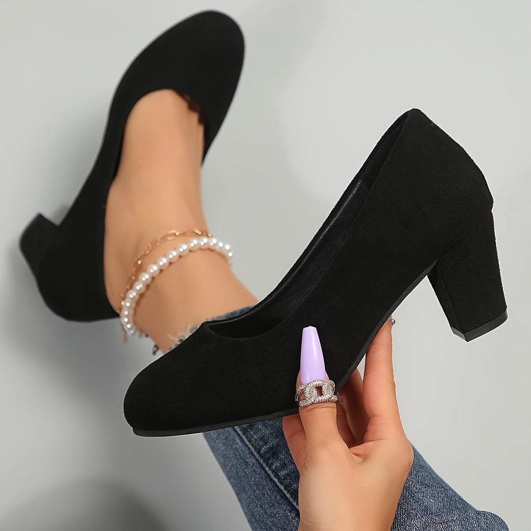 Block Heel Dress Shoes