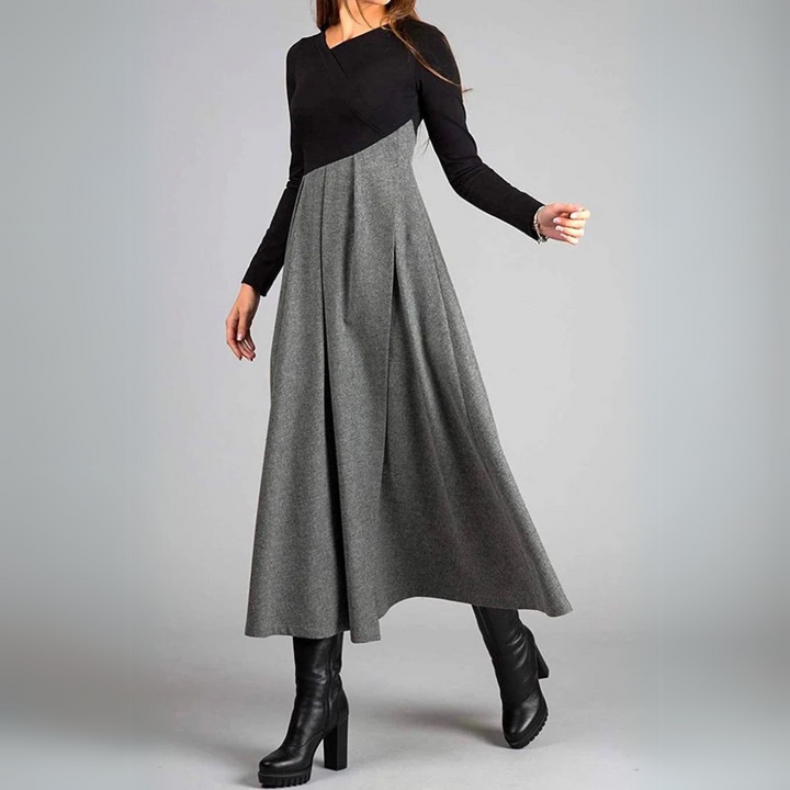 Soft Drape Elegant Dress