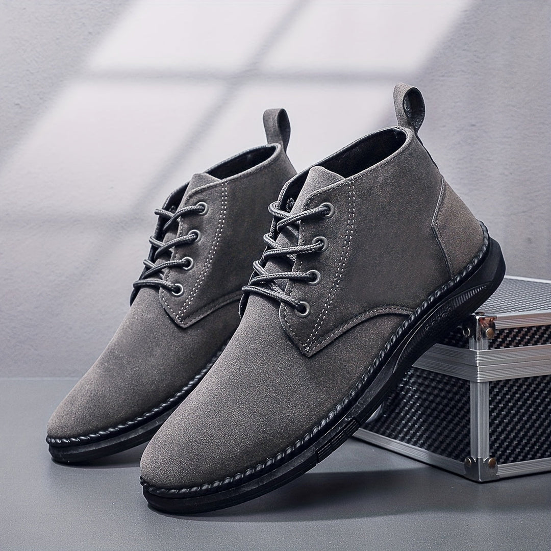 Low Top Lace-Up Boots