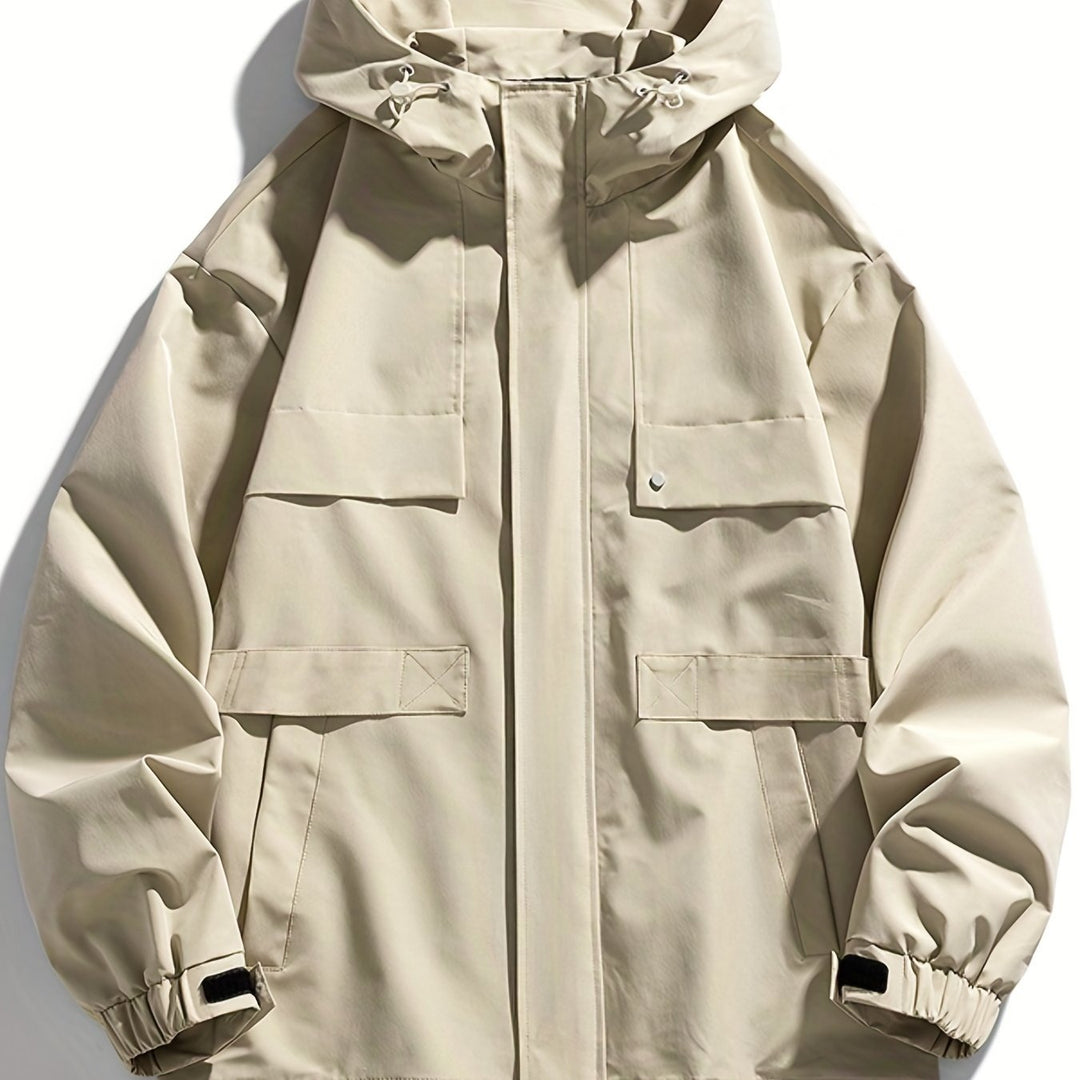 Hooded Windbreaker