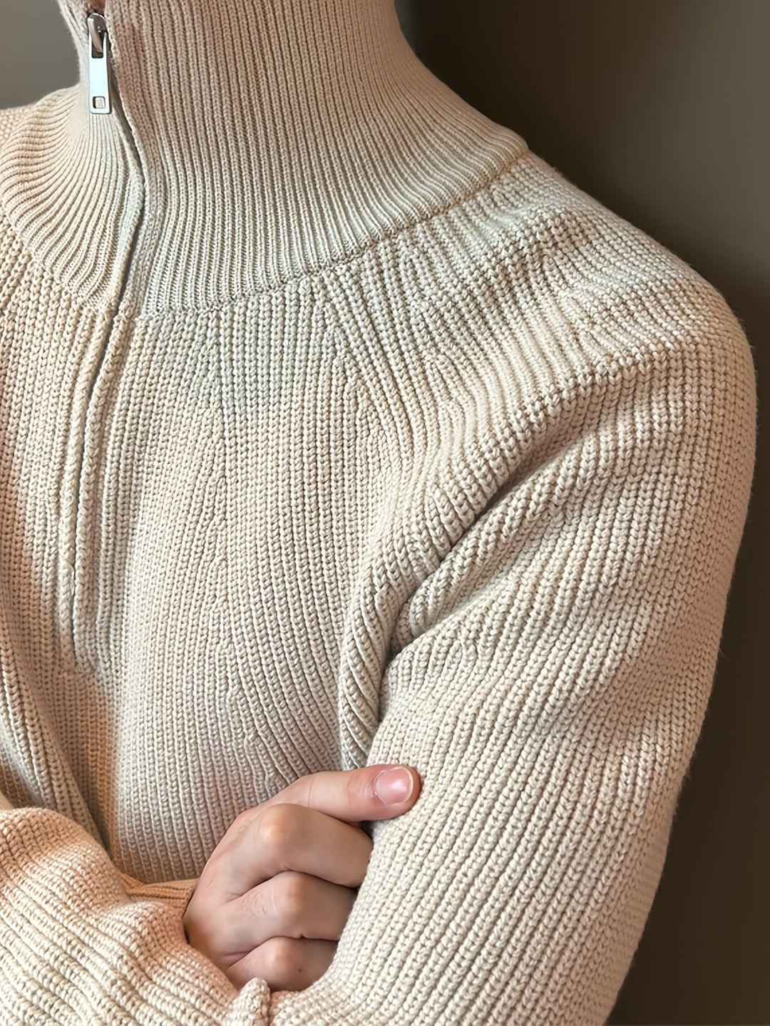 Zipped Sweater