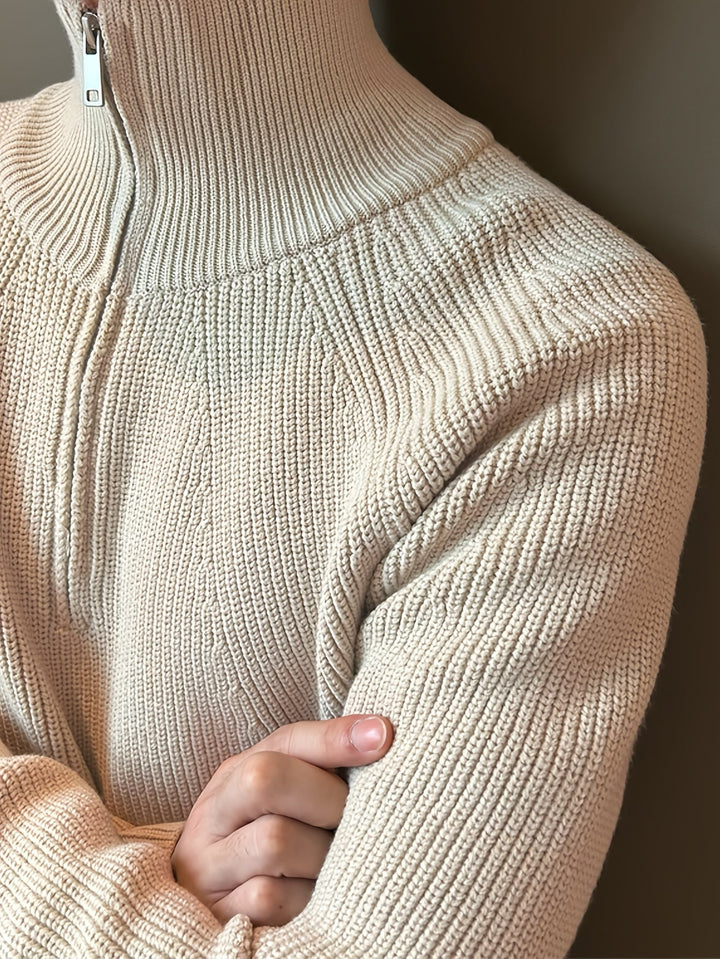 Zipped Sweater