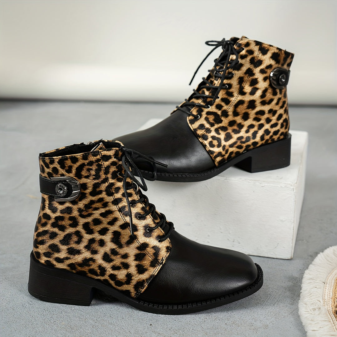 Chunky Platform Ankle Boots