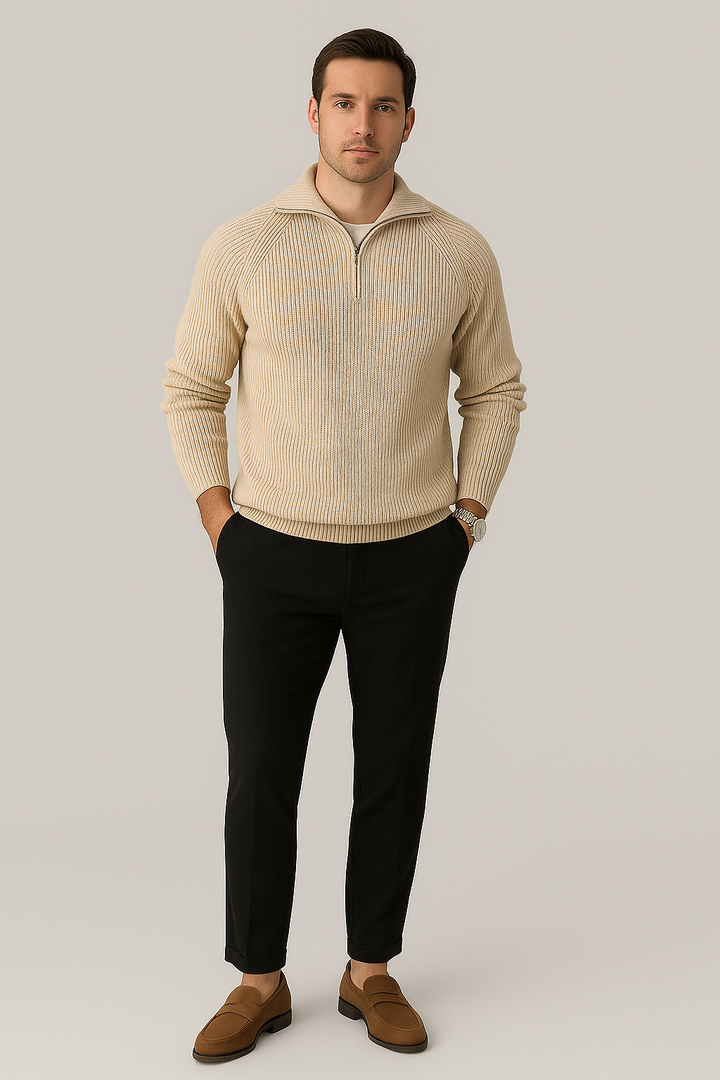 Zipped Sweater