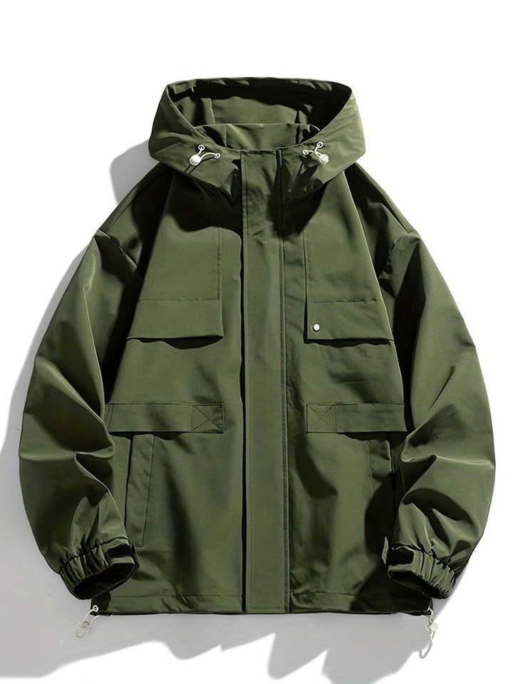 Hooded Windbreaker