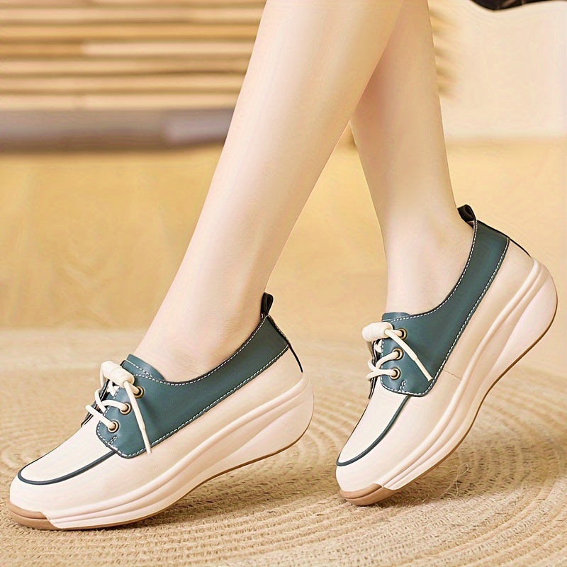 Slip-On Loafers with Thick Sole