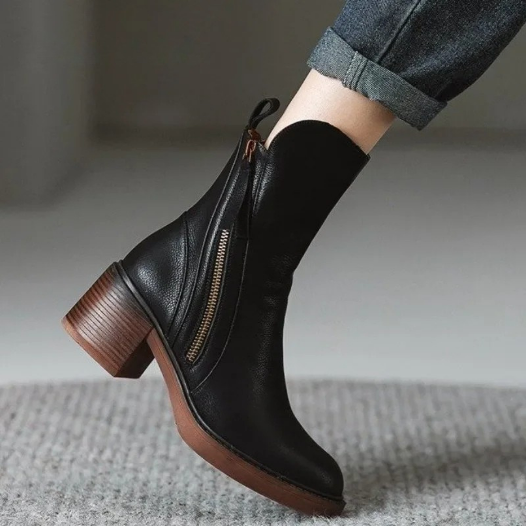 Retro Ankle Boots