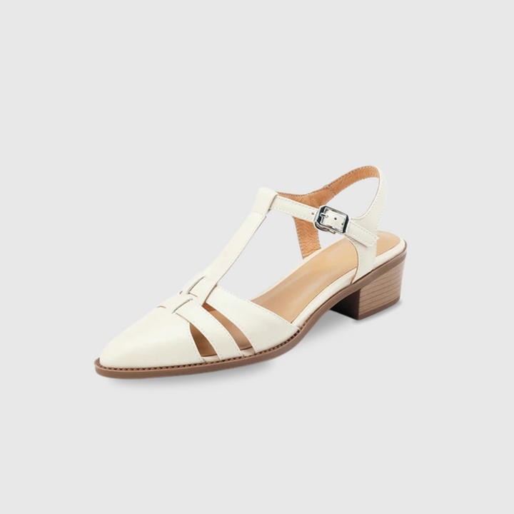 Ankle Strap High Heel Casual Pumps