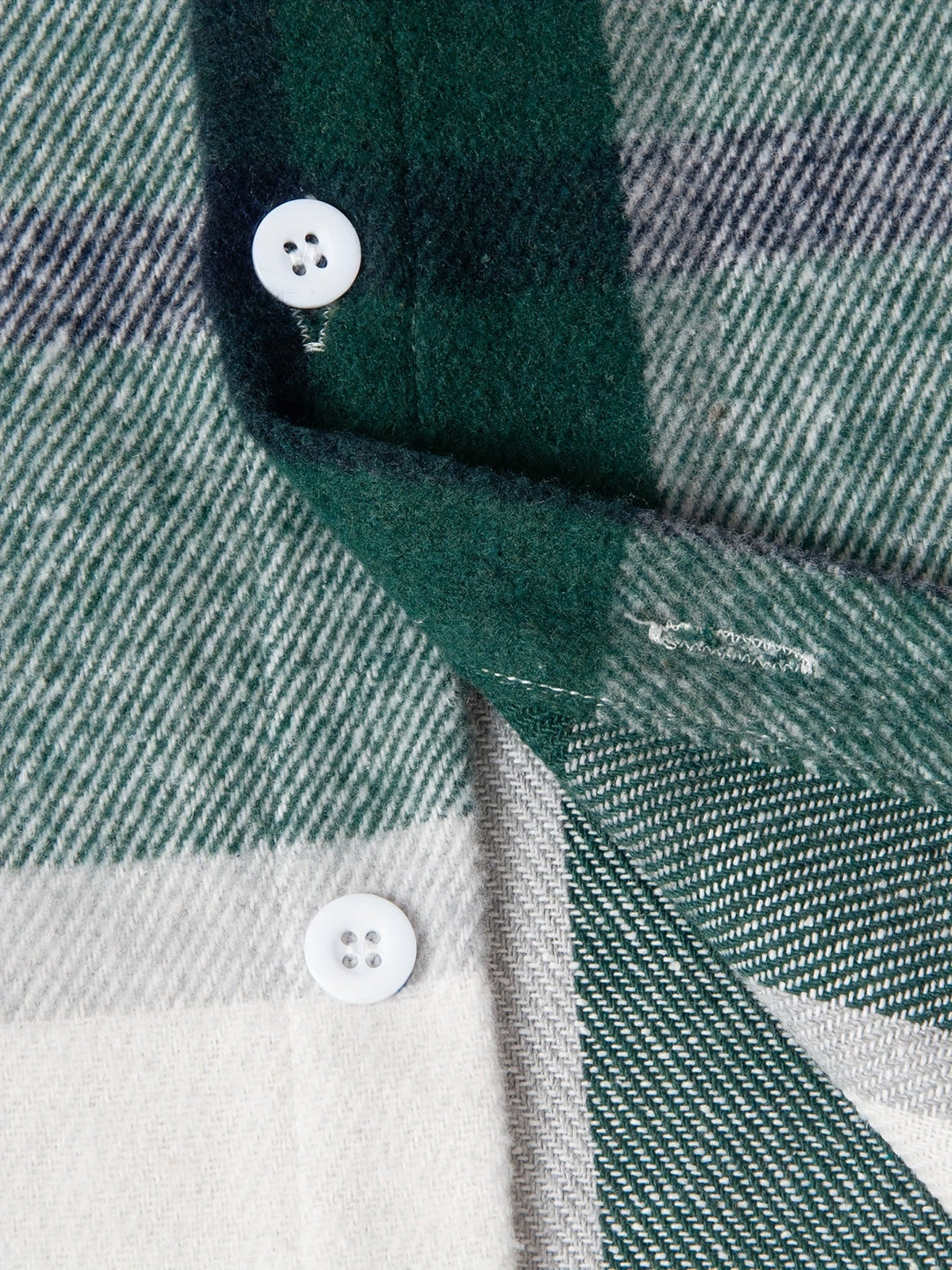 Long Checked Jacket