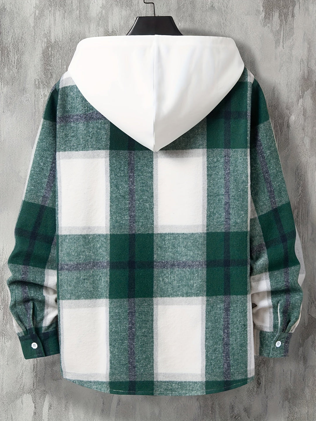 Long Checked Jacket