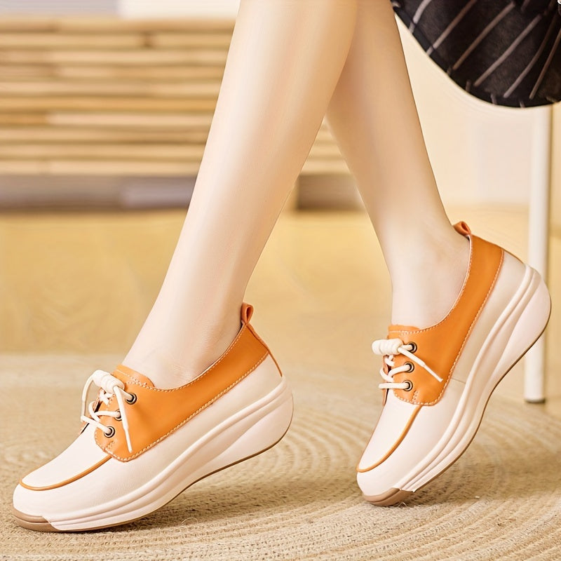 Slip-On Loafers with Thick Sole