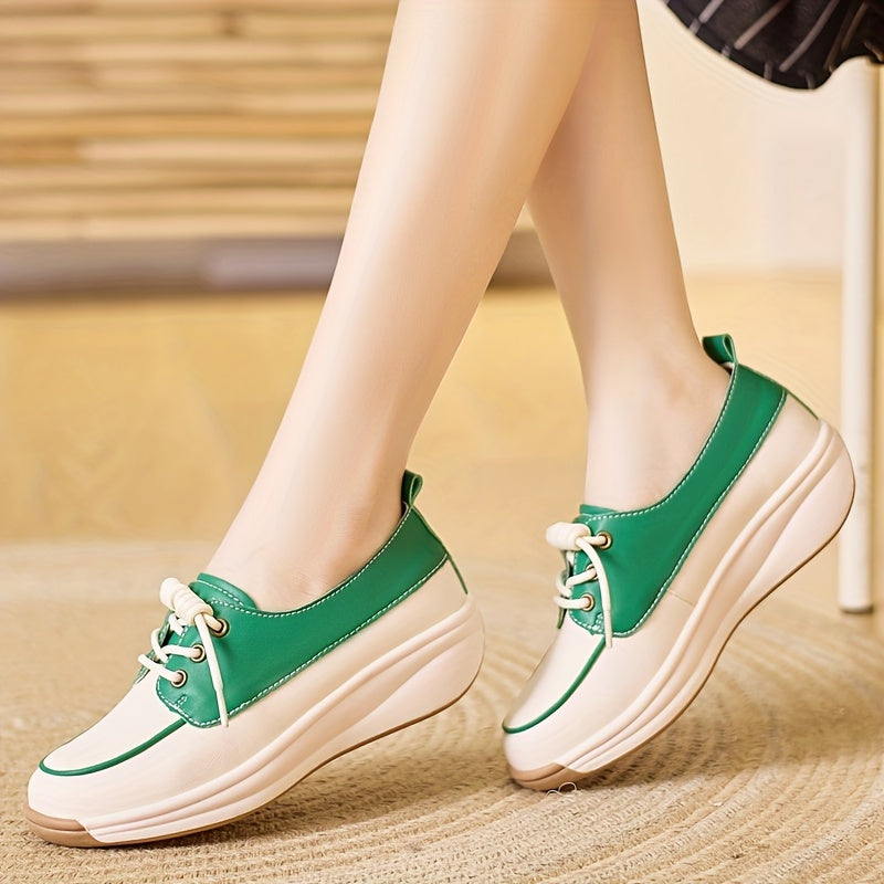 Slip-On Loafers with Thick Sole