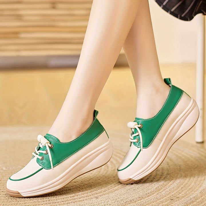 Slip-On Loafers with Thick Sole