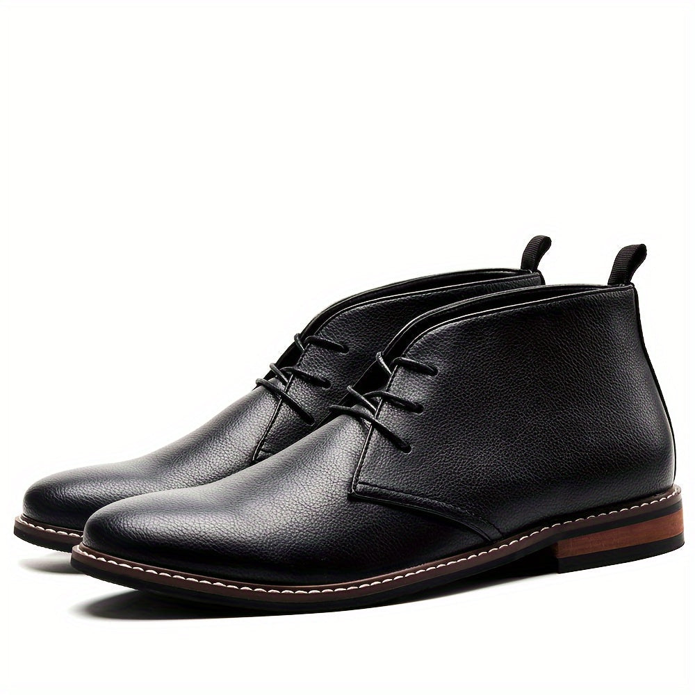 Vintage Solid Colour Ankle Boots