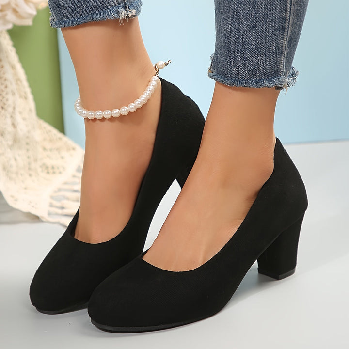 Block Heel Dress Shoes
