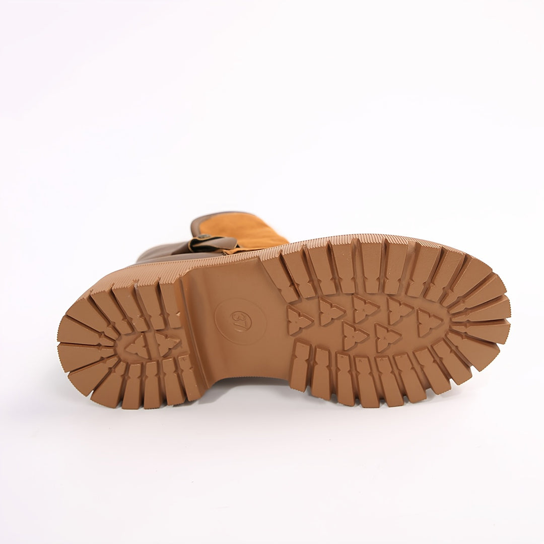 Women's Synthetic Leather Winter Boots