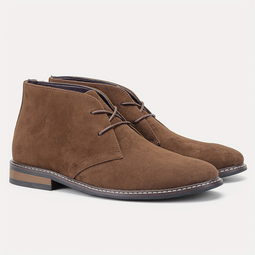 Vintage Solid Colour Ankle Boots