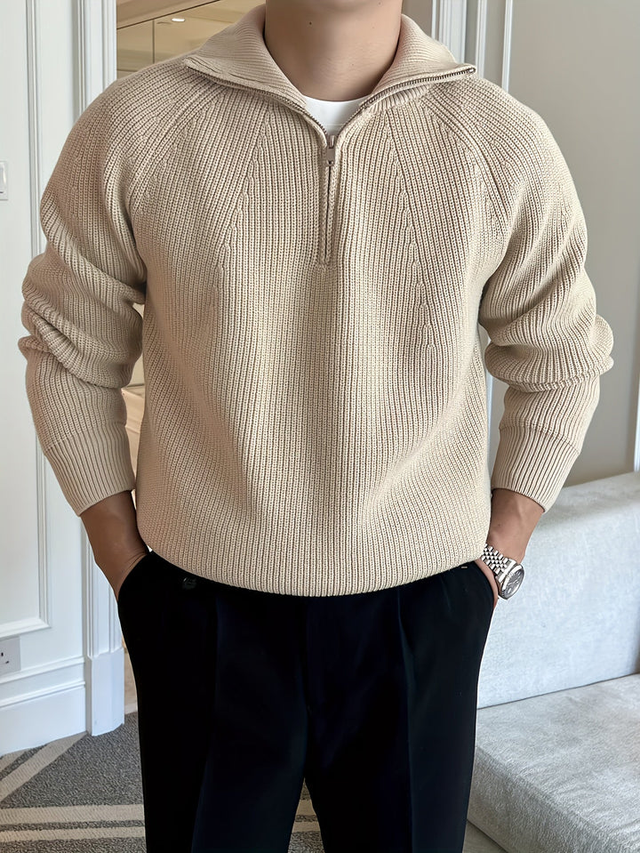 Zipped Sweater