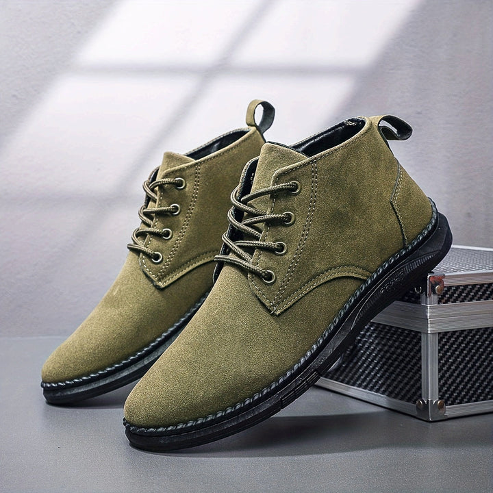 Low Top Lace-Up Boots