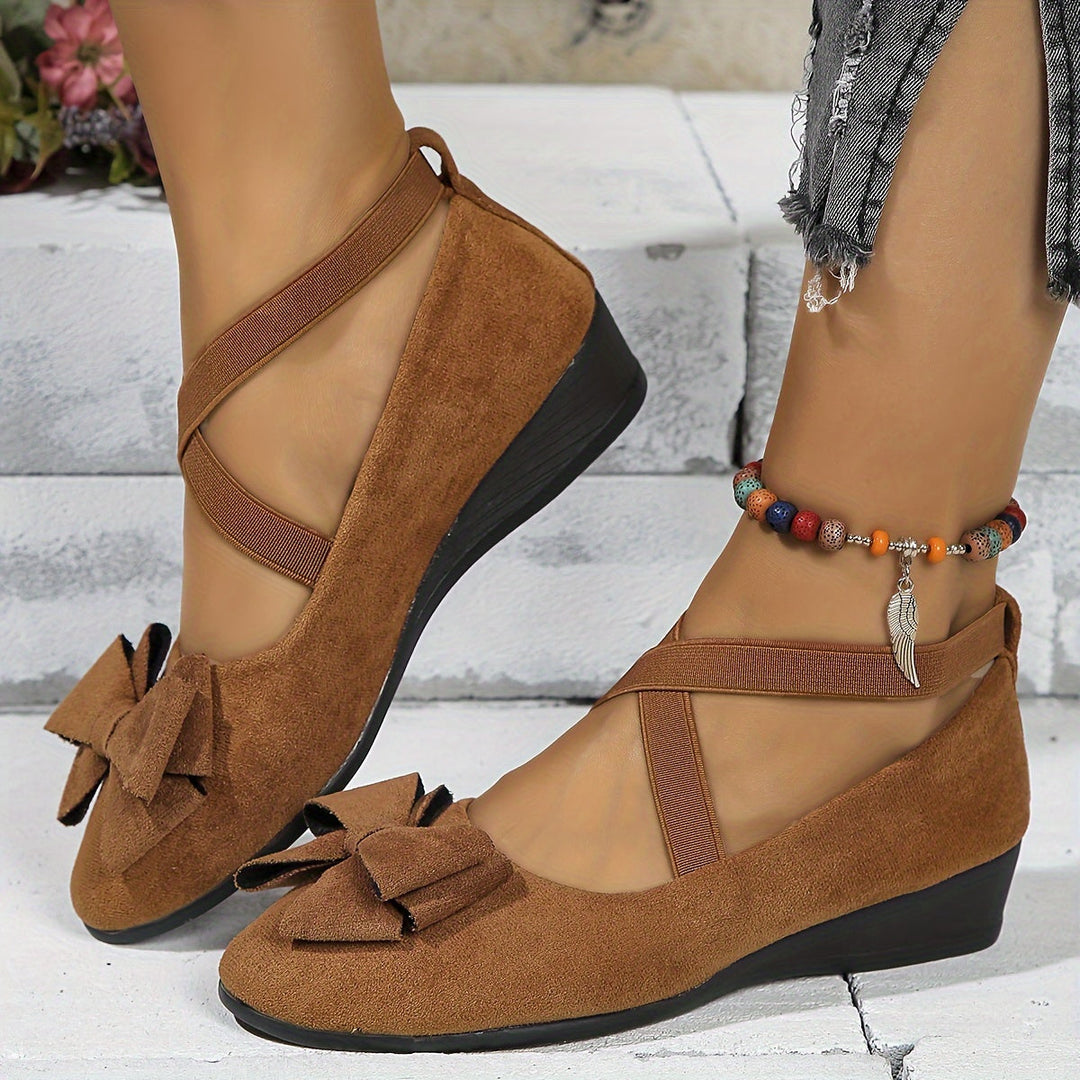 Bow Details Ballet Flats
