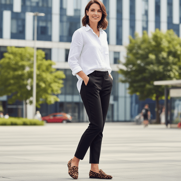 Leopard Flat Loafers