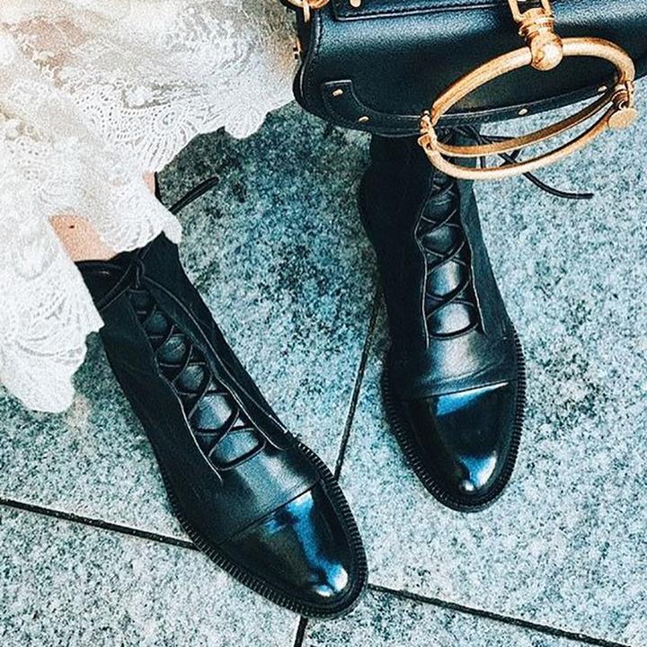 Lace Up Ankle Boots