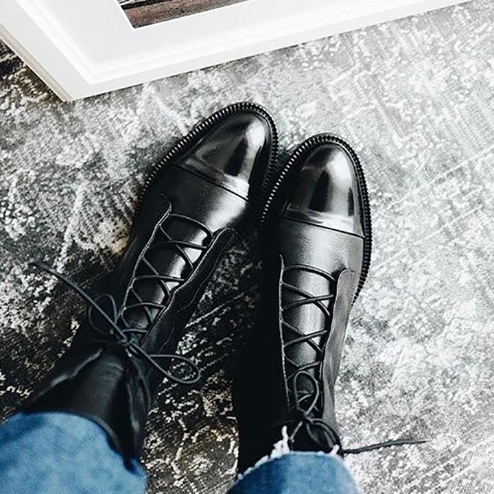 Lace Up Ankle Boots