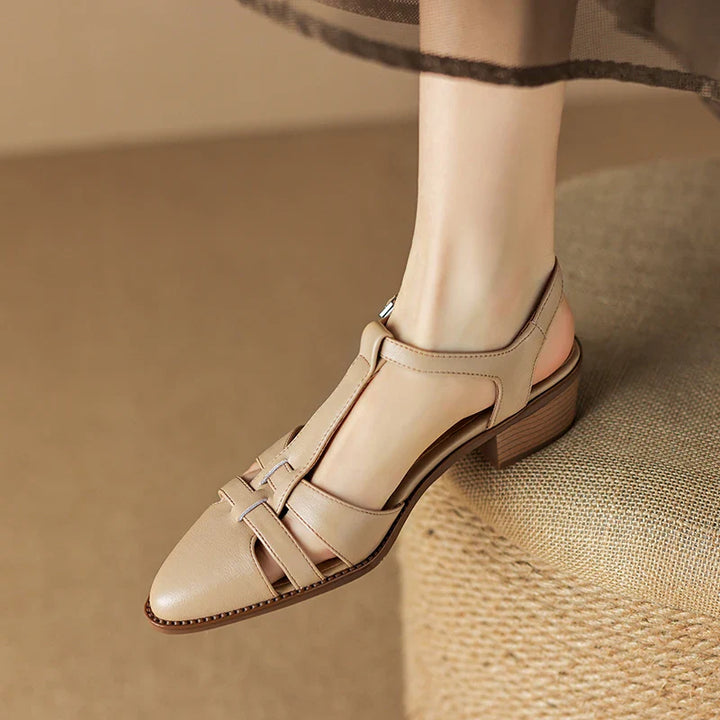 Ankle Strap High Heel Casual Pumps