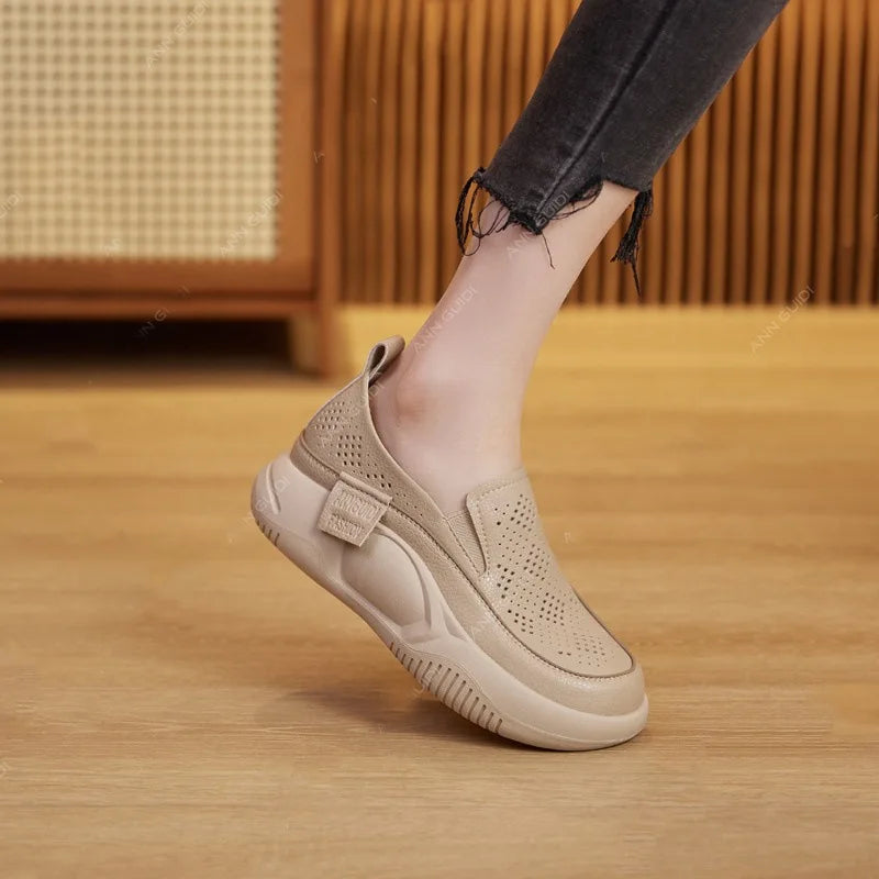 Thick Sole Chunky Walking Shoes