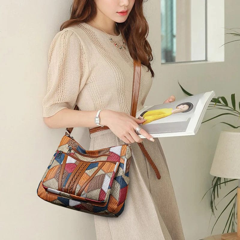 Mosaic Patchwork Handbag