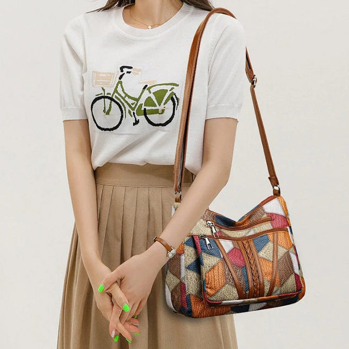 Mosaic Patchwork Handbag