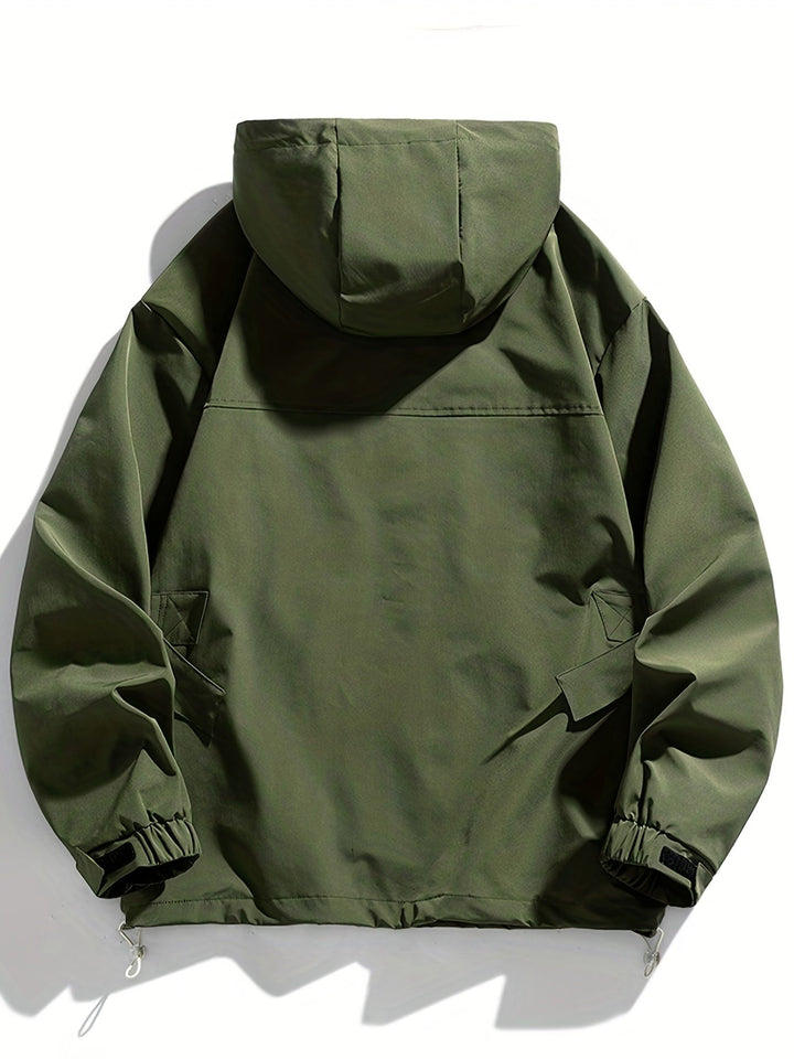 Hooded Windbreaker