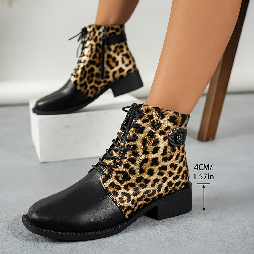 Chunky Platform Ankle Boots