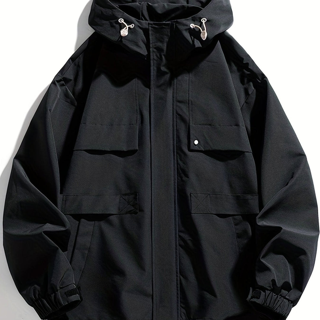 Hooded Windbreaker