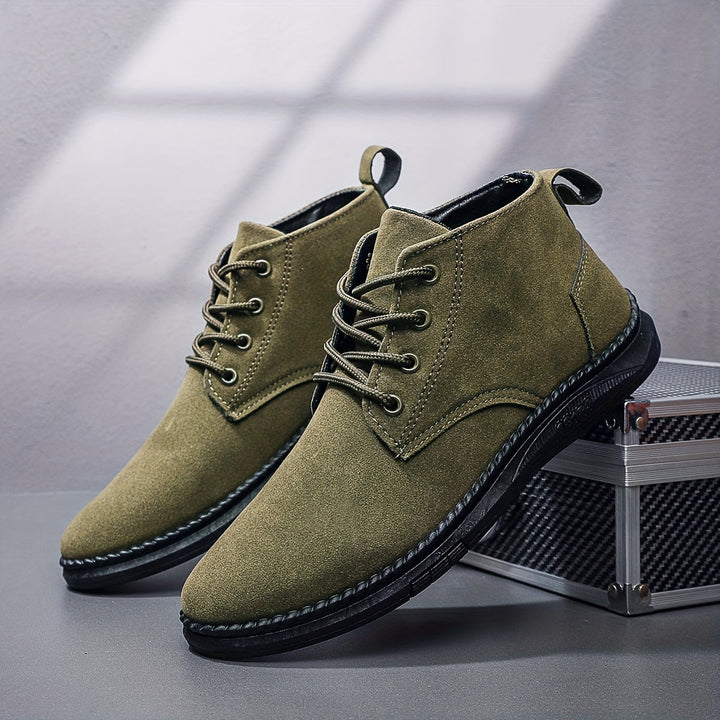 Low Top Lace-Up Boots
