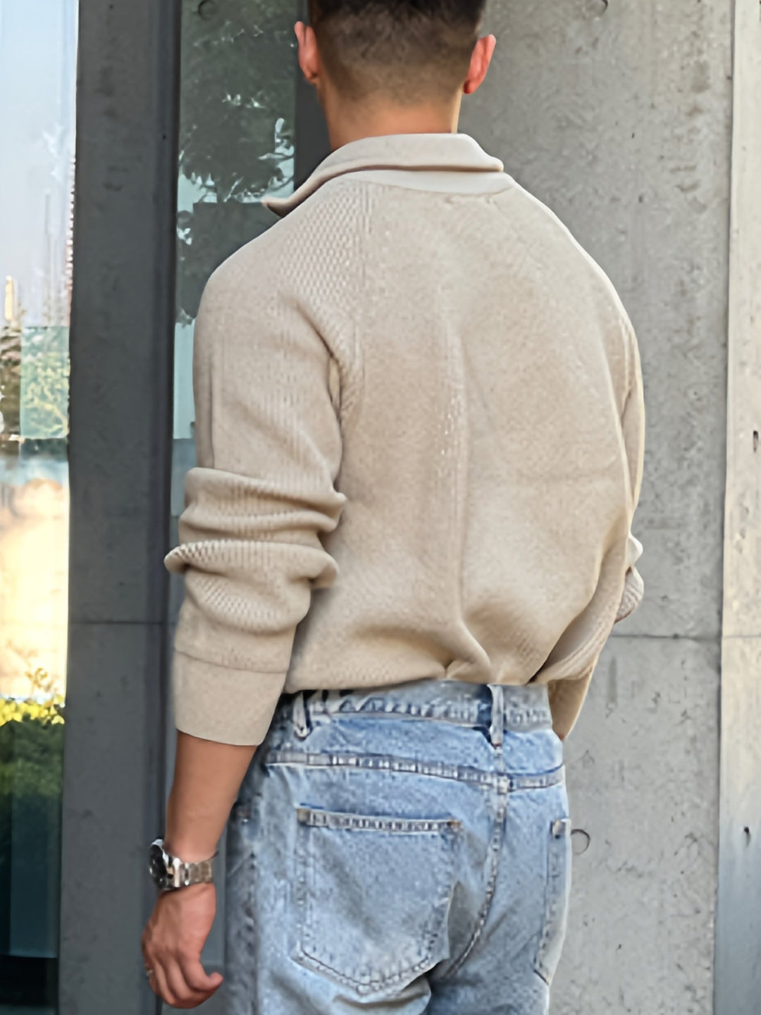 Zipped Sweater