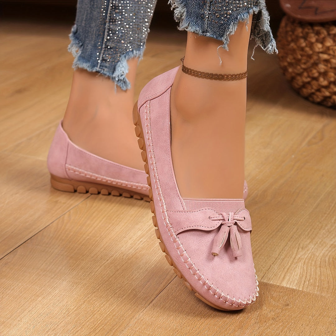 Women's Vintage-Inspired Tassel Loafers