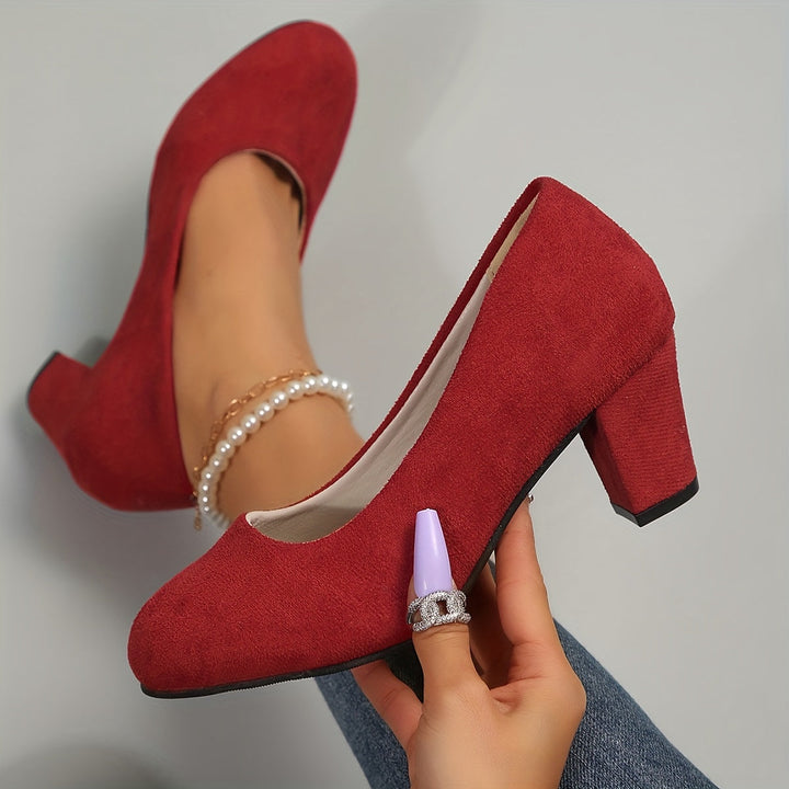 Block Heel Dress Shoes