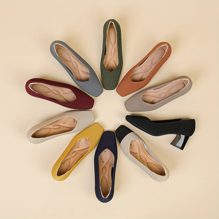 Block Heel Dress Shoes