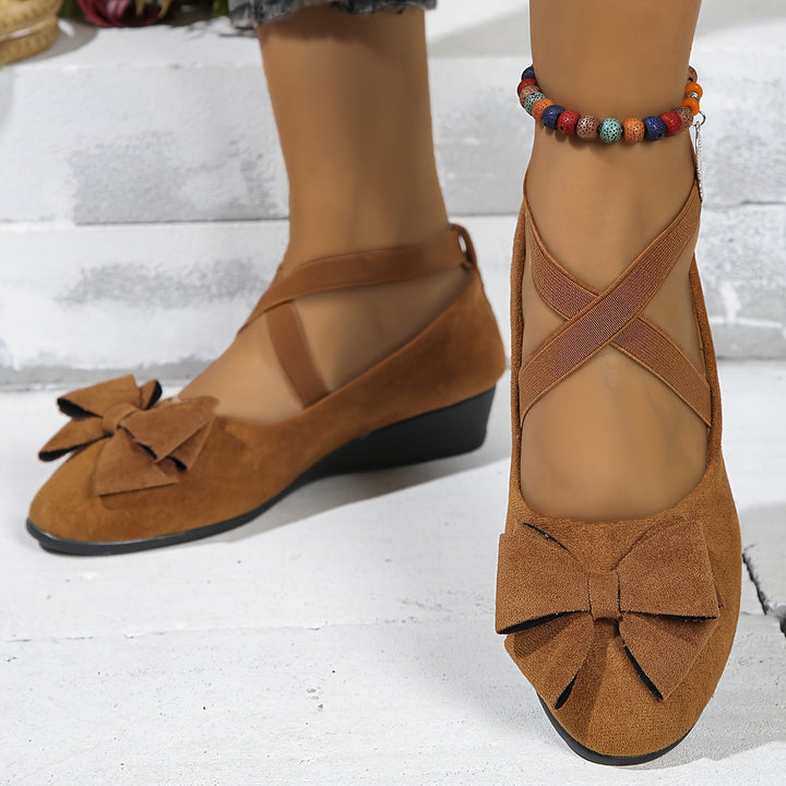 Bow Details Ballet Flats