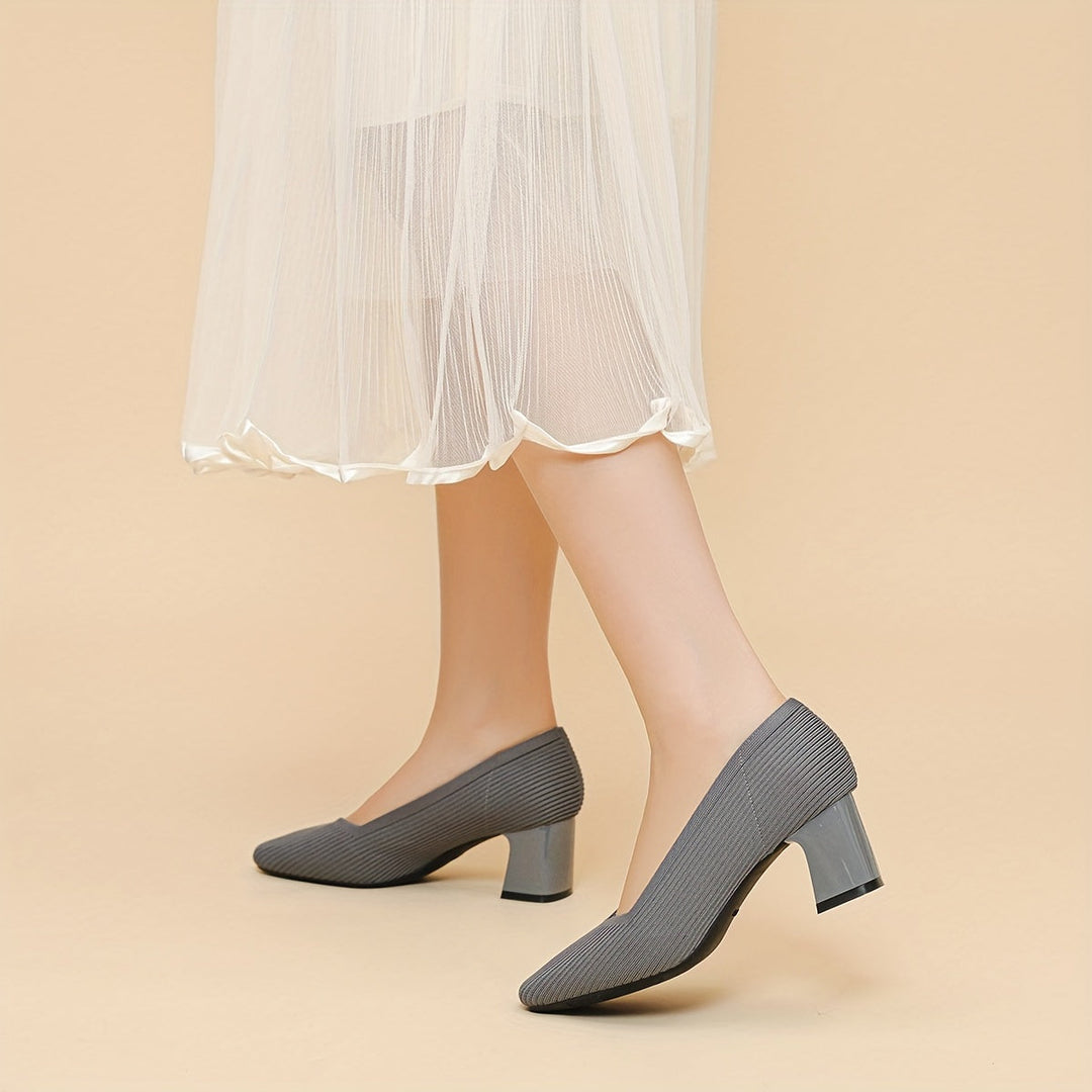Block Heel Dress Shoes