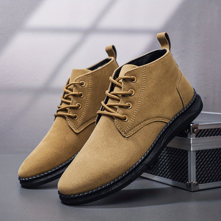Low Top Lace-Up Boots