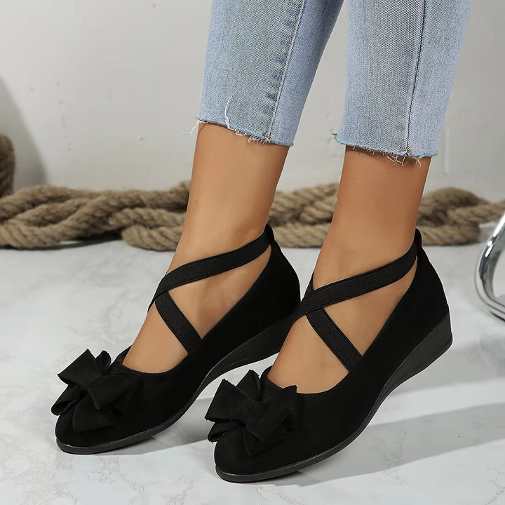 Bow Details Ballet Flats