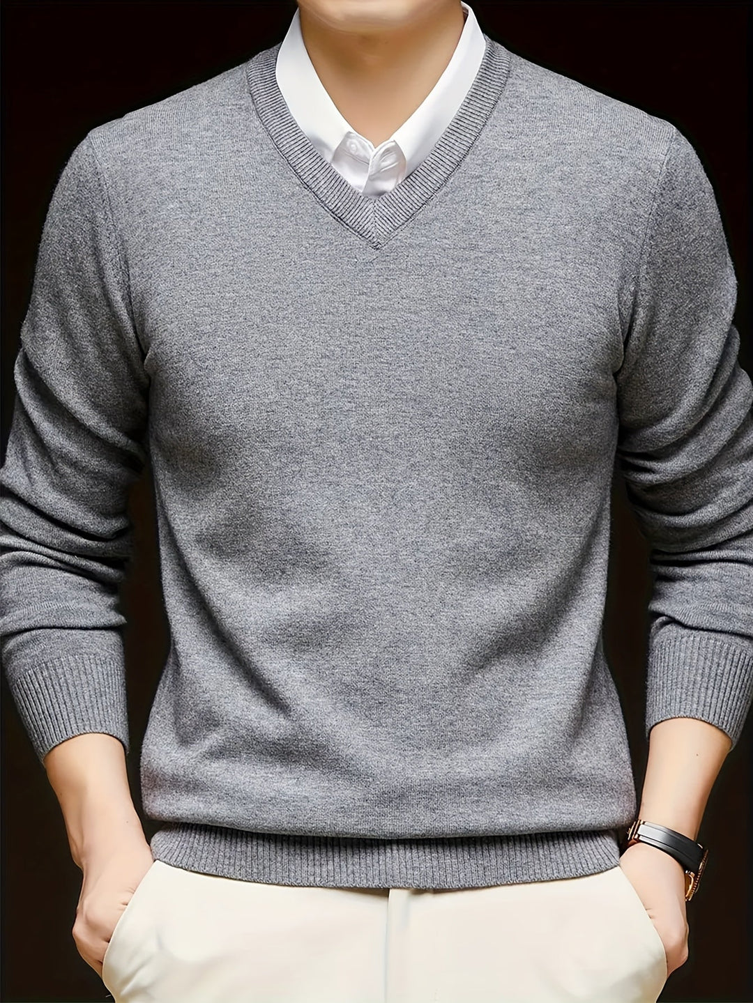 V-neck Pullover